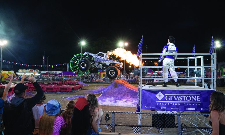 J. Gaven Wilde with the monster truck known as The Redeemer in episode seven of season three of The Righteous Gemstones