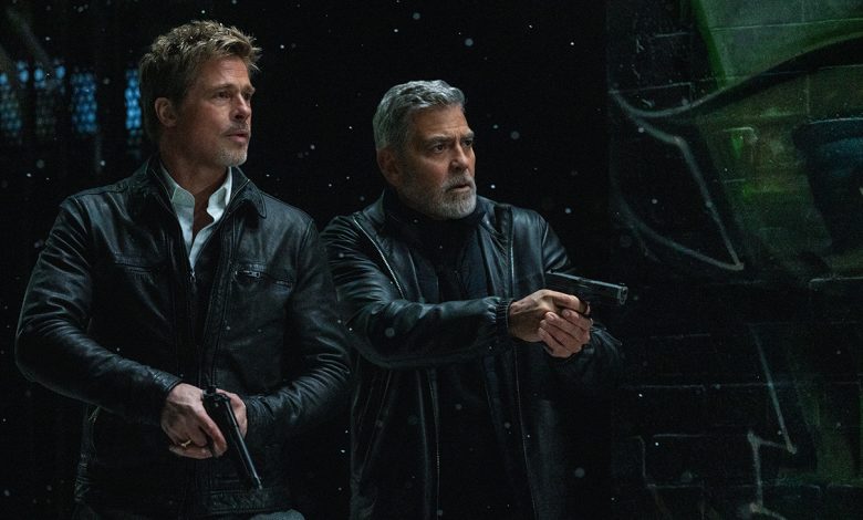 Wolf Men Brad Pitt and George Clooney star as rival fixers who are forced to work together