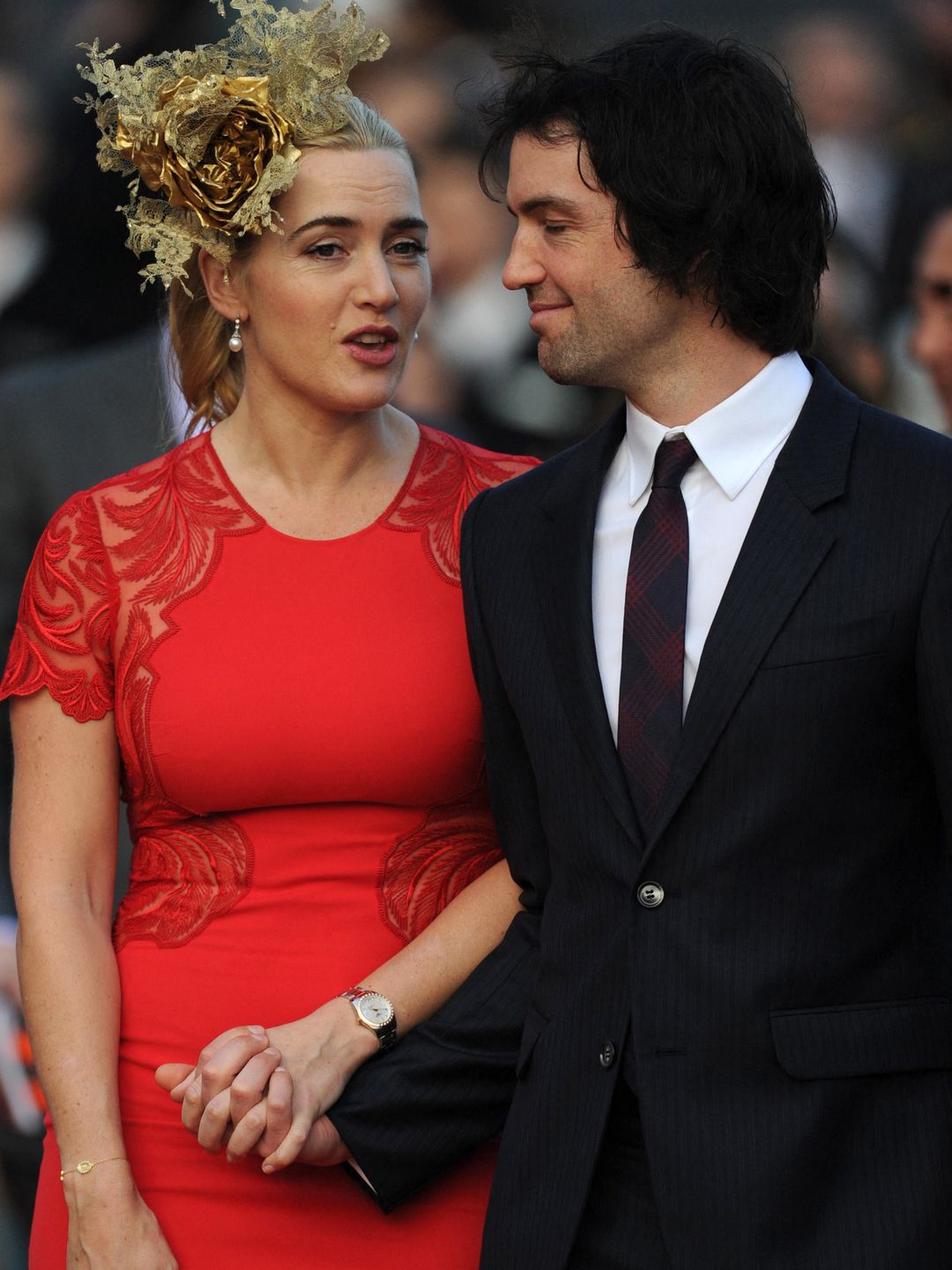 Kate and Edward chatting together at the races in 2012