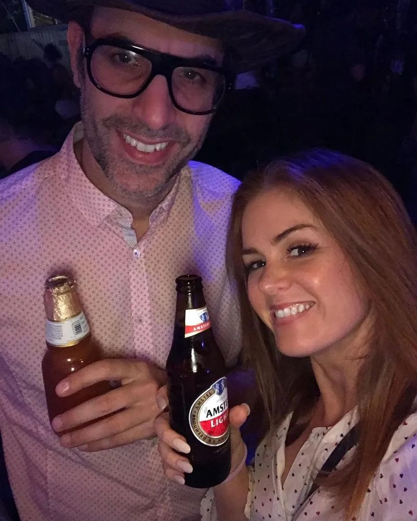 isla fisher sacha baron cohen last photo together 