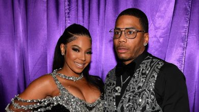 Ashanti confirms baby boy's birth with postpartum photo after husband Nelly's arrest — see his name