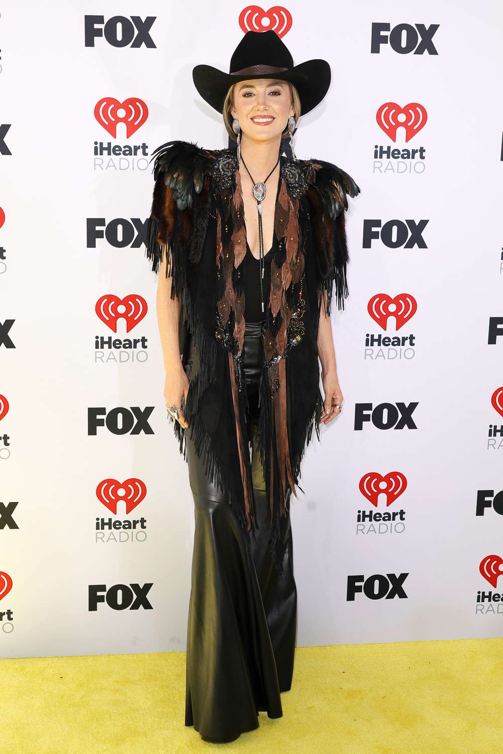 Lainey Wilson attends the 2024 iHeartRadio Music Awards at Dolby Theatre on April 01, 2024 in Hollywood, California