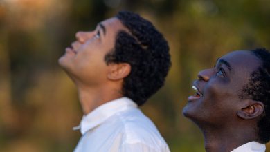 Brandon Wilson stars as Turner and Ethan Herisse as Elwood in director RaMell Ross’ NICKEL BOYS, from Orion Pictures.