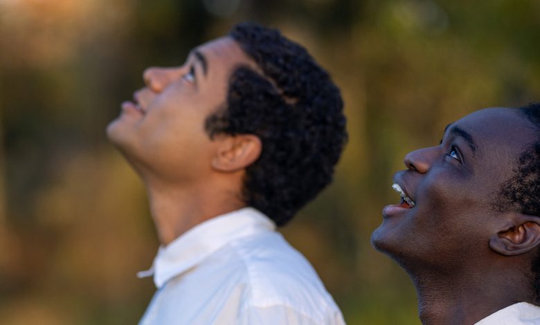 Brandon Wilson stars as Turner and Ethan Herisse as Elwood in director RaMell Ross’ NICKEL BOYS, from Orion Pictures.