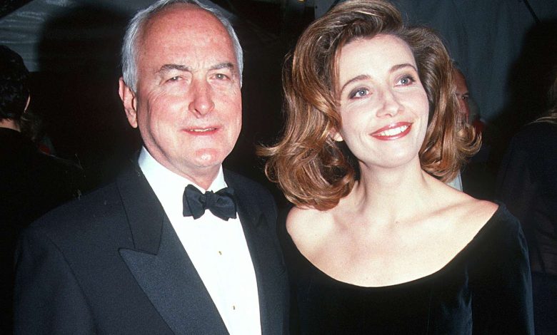 James Ivory and Emma Thompson during