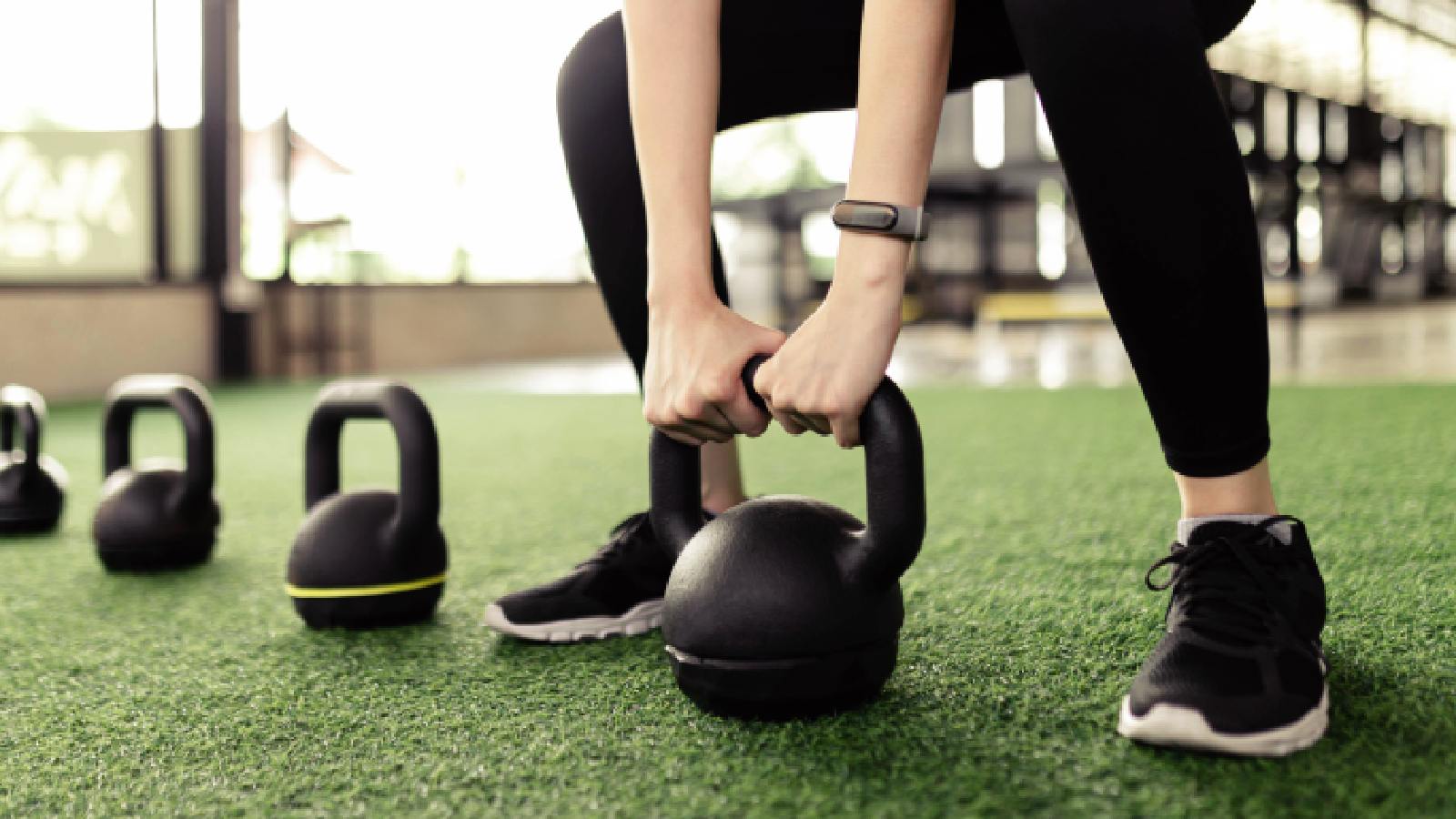 kettlebell swings