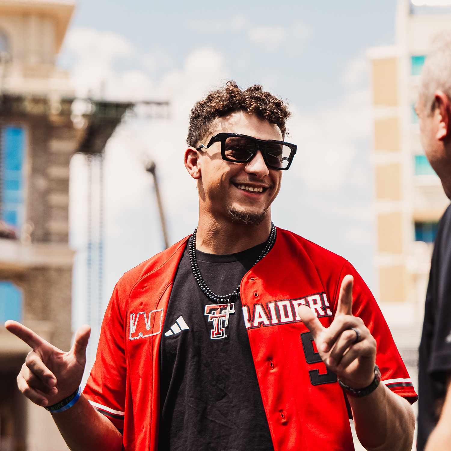 Texas Tech alum and Kansas City Chiefs quarterback Patrick Mahomes returned to his alma mater Friday, August 23, 2024, a visit that included a tour of the athletic department’s new facilities and a celebration of a personal gift to help make them a reality.