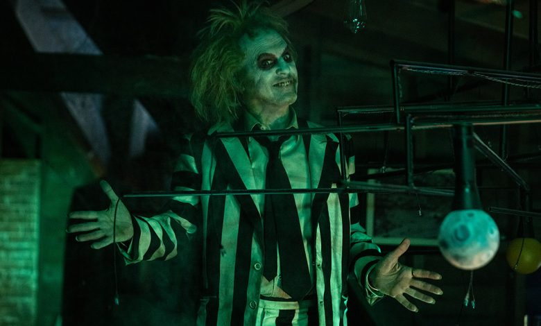 Michael Keaton as Beetlejuice in Warner Bros. Pictures’