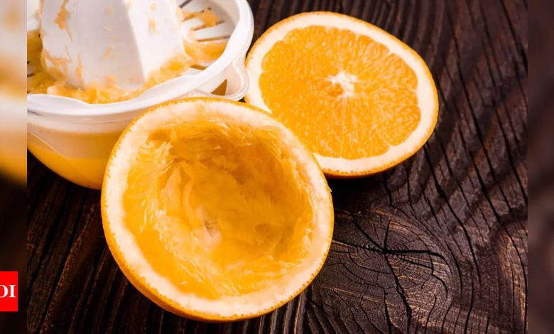 Did you know you could prepare a face cleanser using leftover orange pulp?