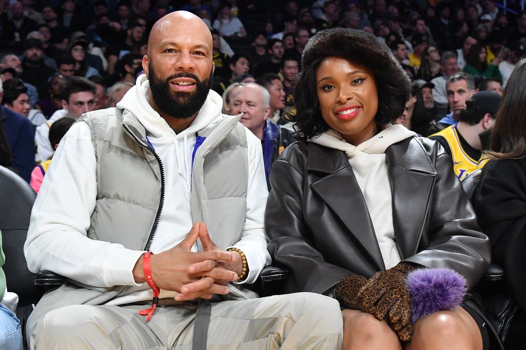 jennifer hudson common basketball la lakers 2024