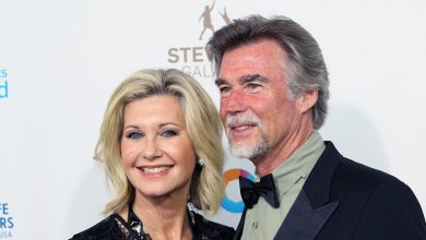 Olivia Newton-John's widow John shares honest update on love life in rare personal moment