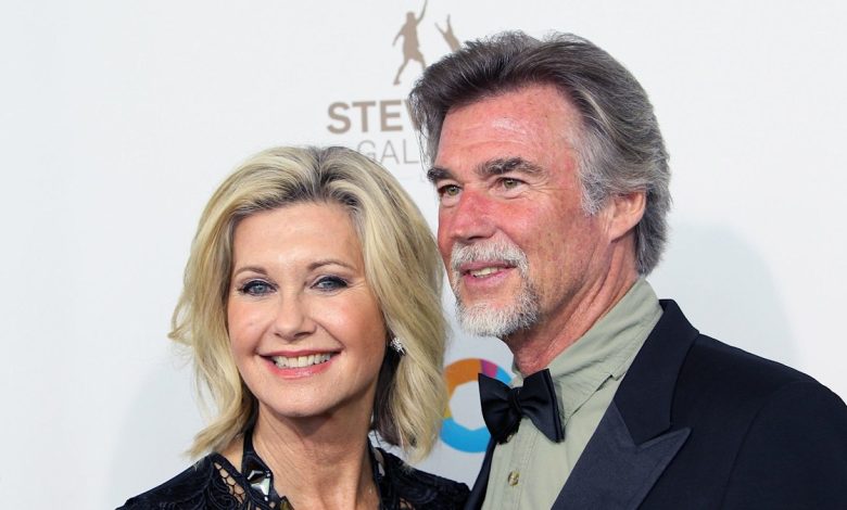 Olivia Newton-John's widow John shares honest update on love life in rare personal moment