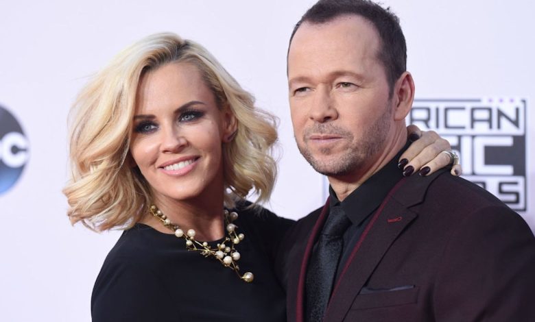 Donnie Wahlberg shares wedding photos with Jenny McCarthy as they renew vows on 10th anniversary