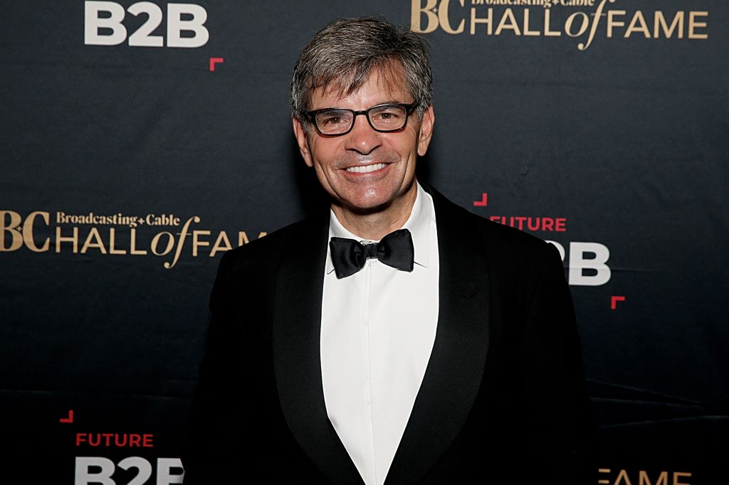 George Stephanopoulos at the Broadcasting and Cable Hall of Fame Awards in NYC