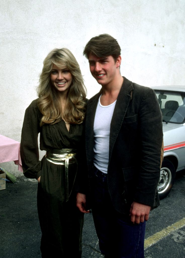 Heather Locklear and Tom Cruise back in the hey day