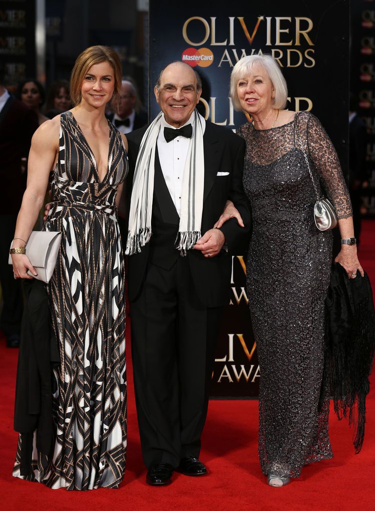 David Suchet and Sheila Ferris with their daughter Katherine