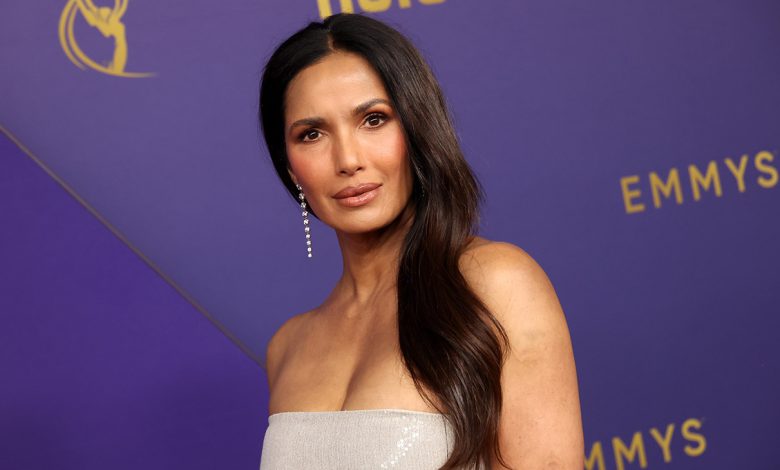 Padma Lakshmi attends the 76th Primetime Emmy Awards at Peacock Theater on September 15, 2024 in Los Angeles, California.