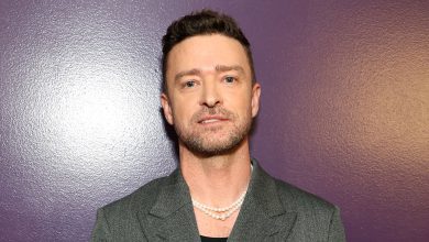 Justin Timberlake attends the 2024 iHeartRadio Music Awards at Dolby Theatre in Los Angeles, California on April 01, 2024.