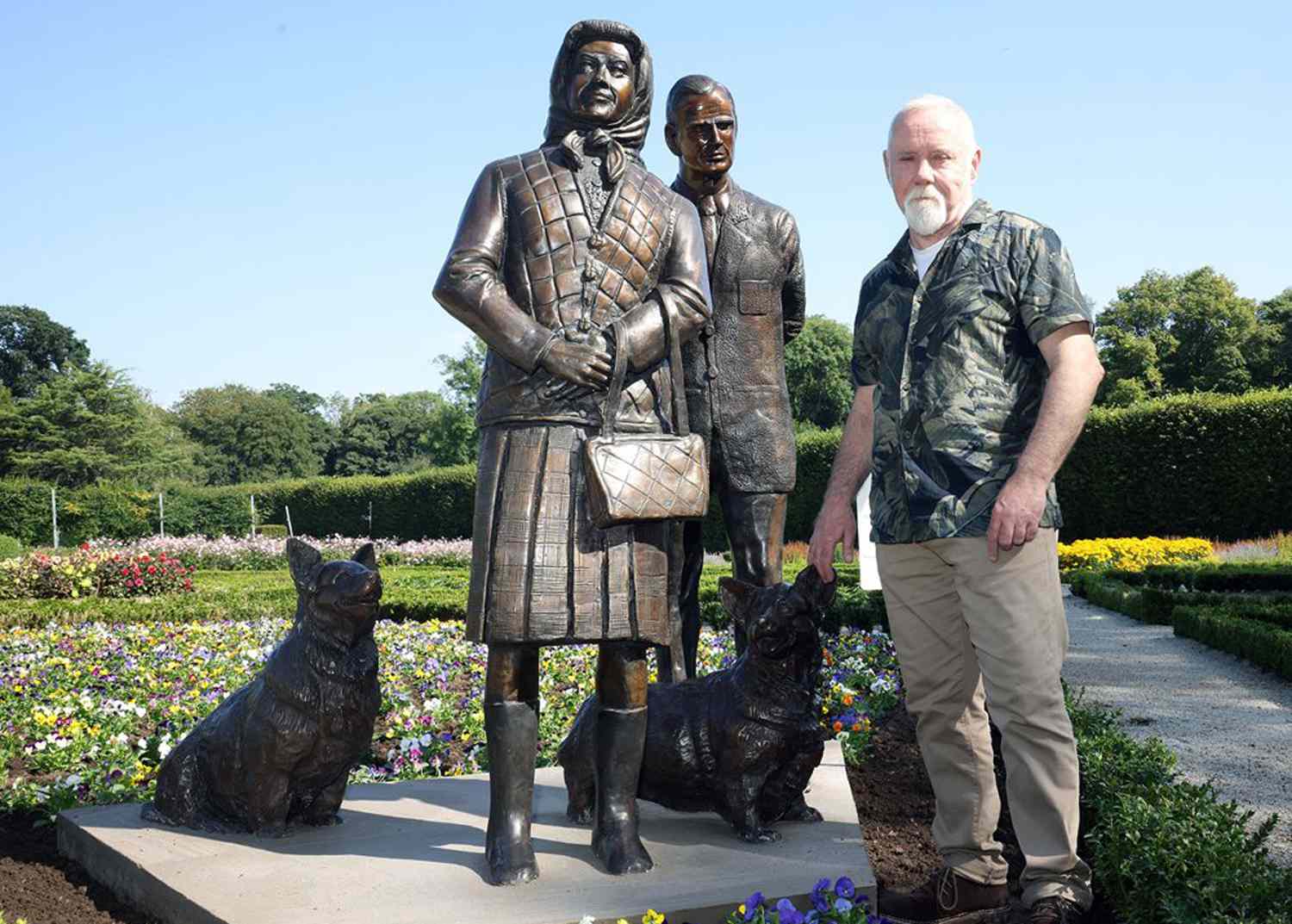 New Statue of Queen Elizabeth and Prince Philip Proves Polarizing