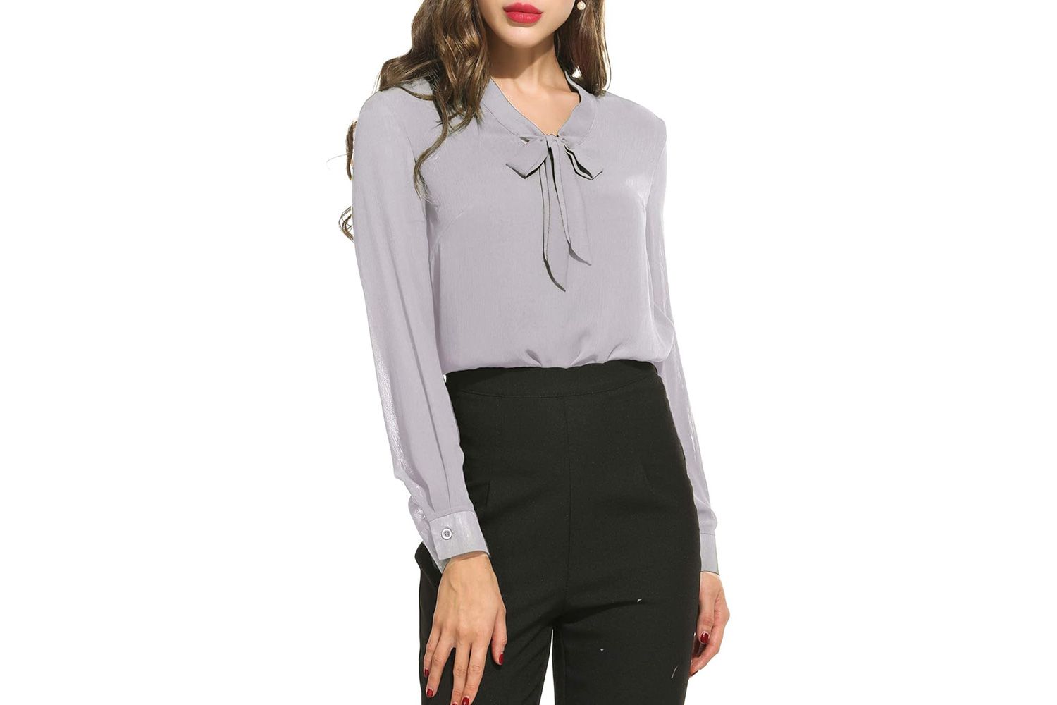 ACEVOG Chiffon Blouse