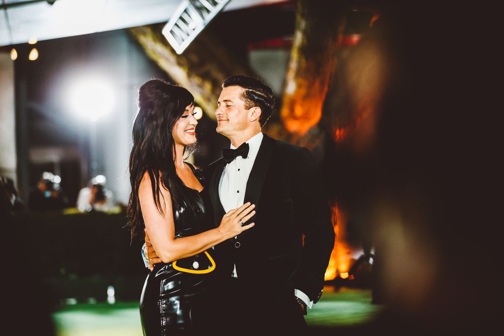 Katy Perry and Orlando Bloom attends The Academy Museum of Motion Pictures Opening Gala at Academy Museum of Motion Pictures on September 25, 2021 in Los Angeles, California.