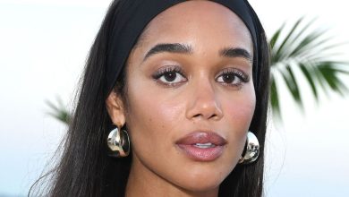 Laura Harrier's Paris Airport Outfit Achieved the Impossible and Made Leggings Look Fresh