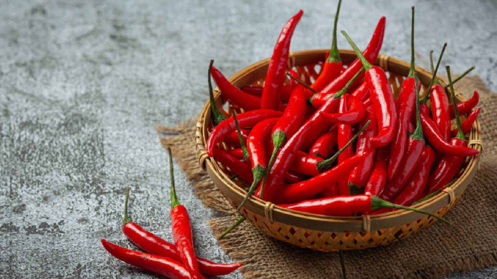 A bowl of red chilli