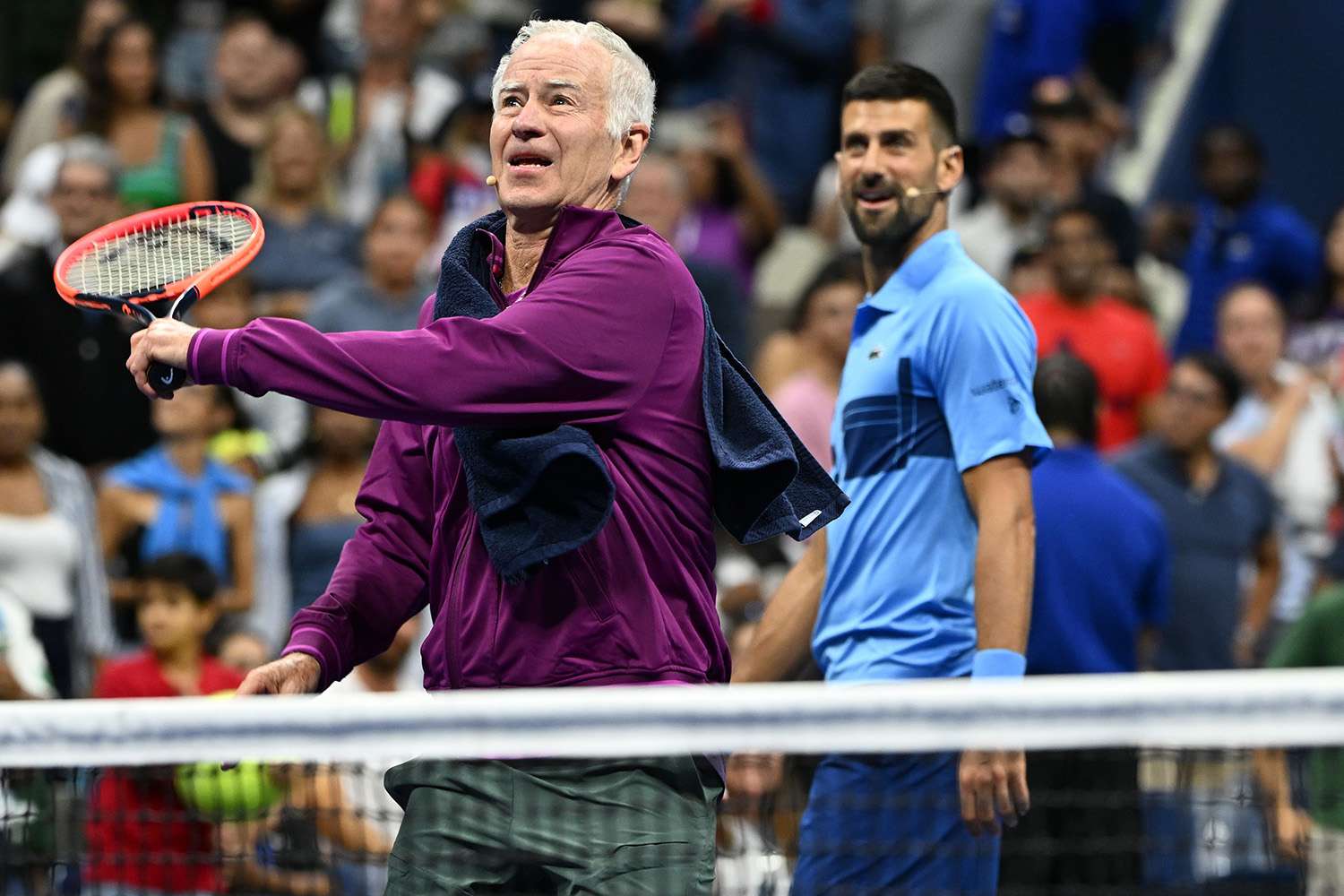 john mcenroe novak djokovic new york 08 21 24