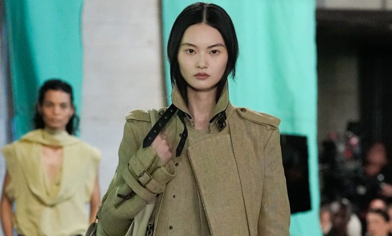 The Burberry S/S 25 Show Embraces Artful Embellishment and Utilitarian Workwear