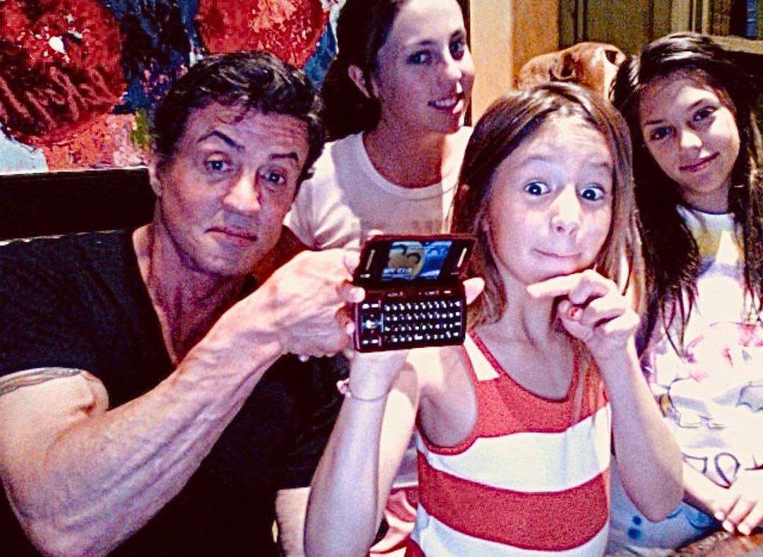 Sylvester Stallone Family