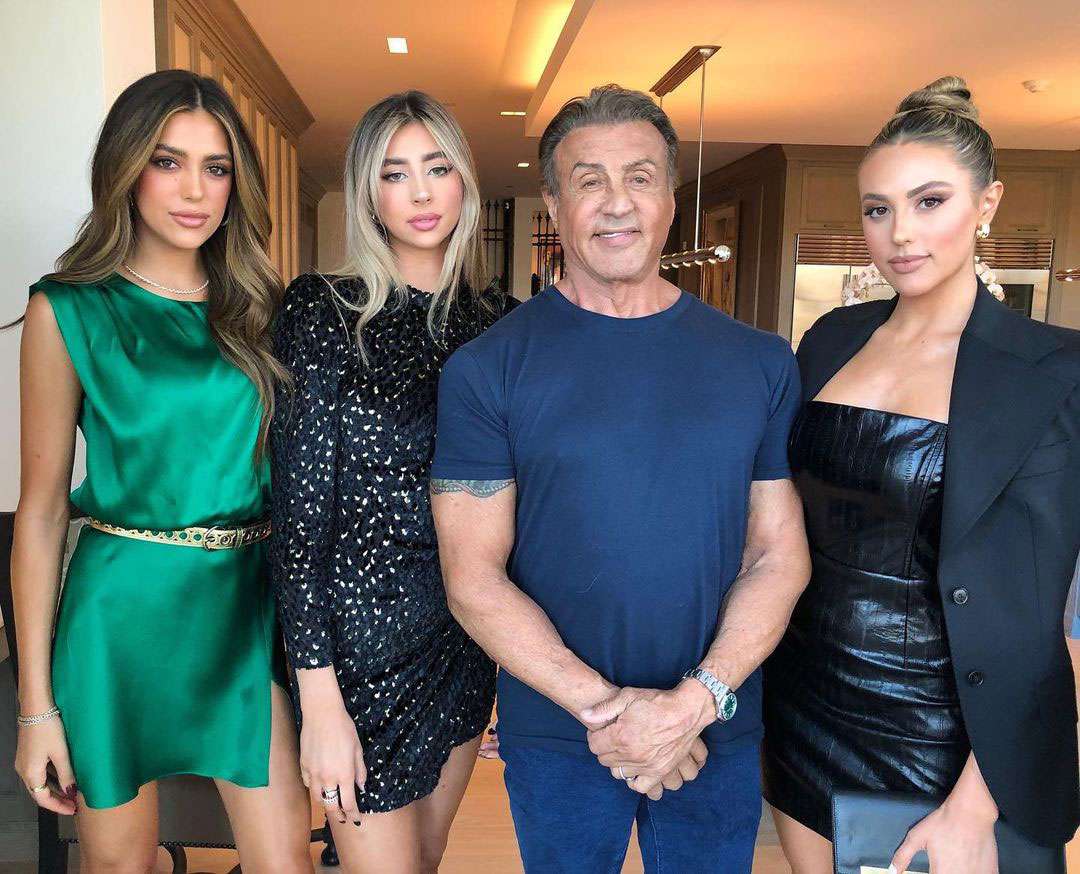 sylvester stallone and family