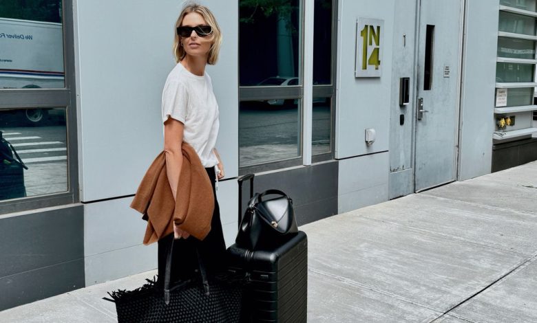 I'm a Stylist Who Travels a Lot—These Chic Airport Outfits Have Never Once Failed Me