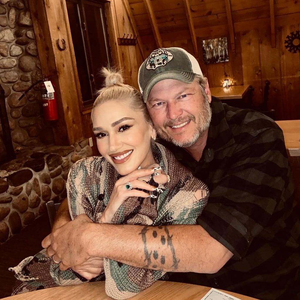 Photo shared by Gwen Stefani on Instagram October 2024 featuring Blake Shelton from her birthday weekend