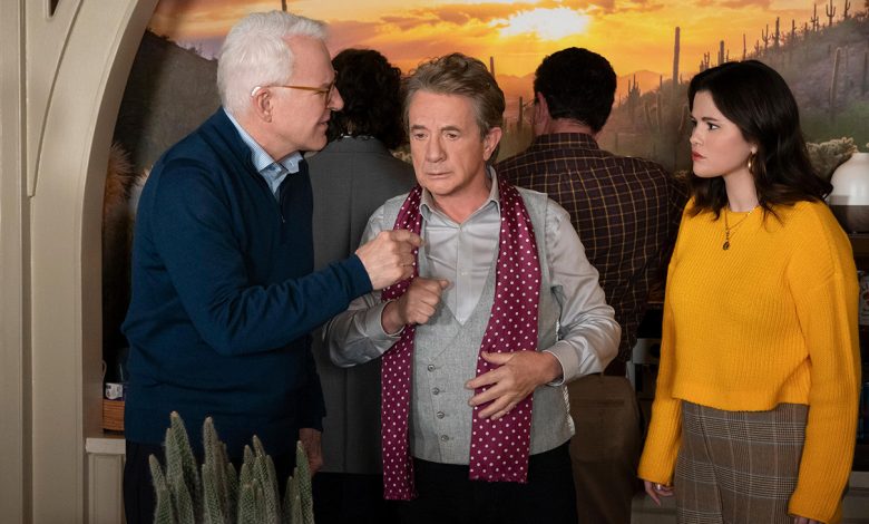 Steve Martin, Martin Short and Selena Gomez in Only Murders in the Building