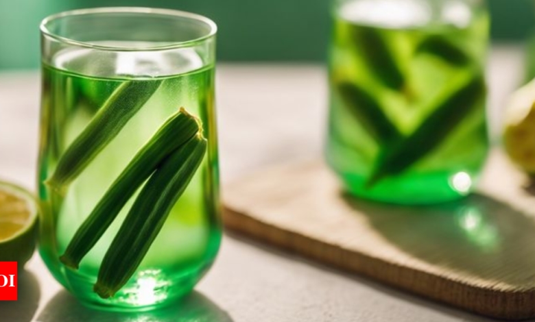 Beauty benefits of consuming Okra water