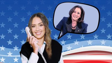 Jessica Alba and a slew of other stars have been manning phones for the Harris campaign.