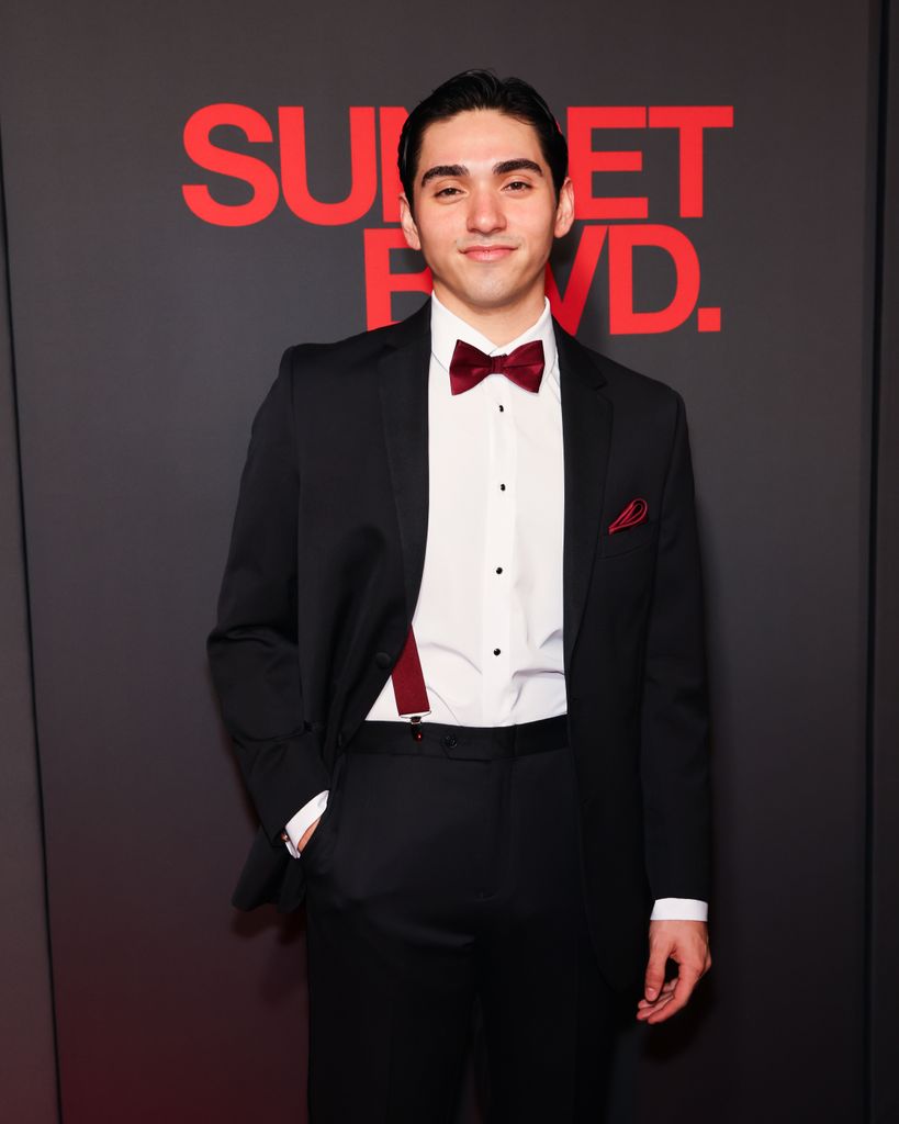 Diego Andres Rodriguez at the "Sunset Blvd." Opening Night on Broadway at St. James Theatre on October 20, 2024 in New York, New York