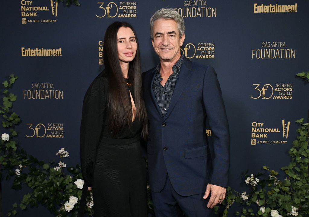 Tharita Cesaroni and Dermot Mulroney in 2023