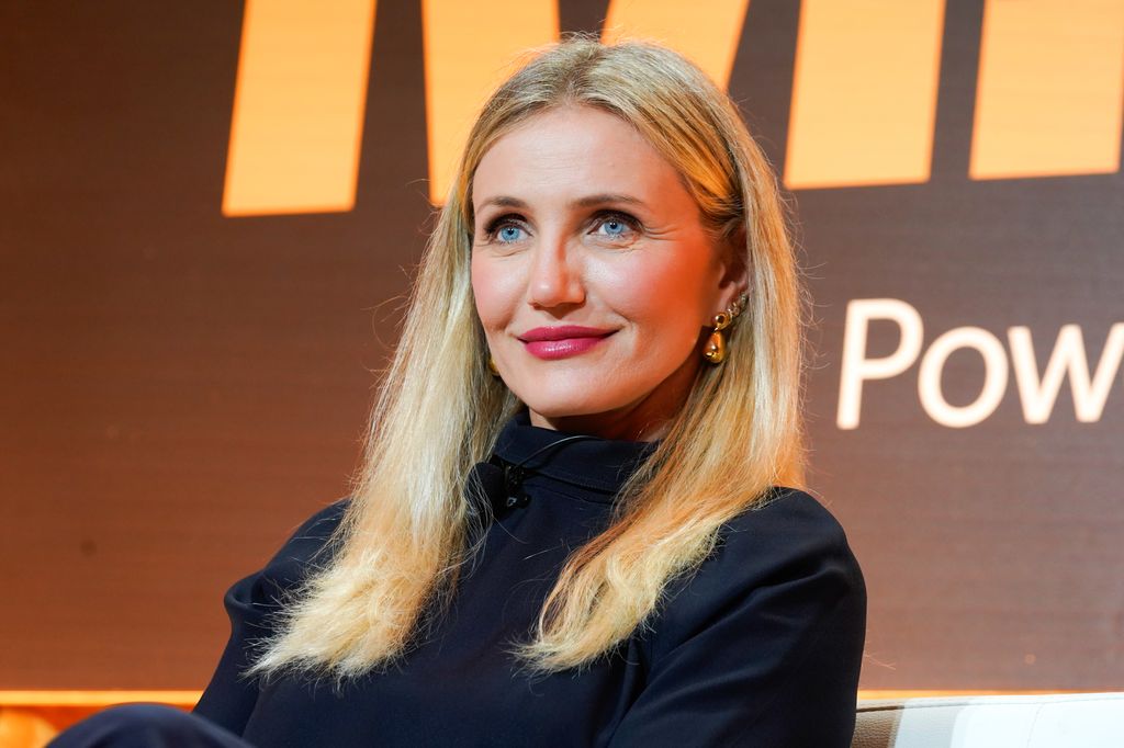 Cameron Diaz looked glowing as she took the stage at the event