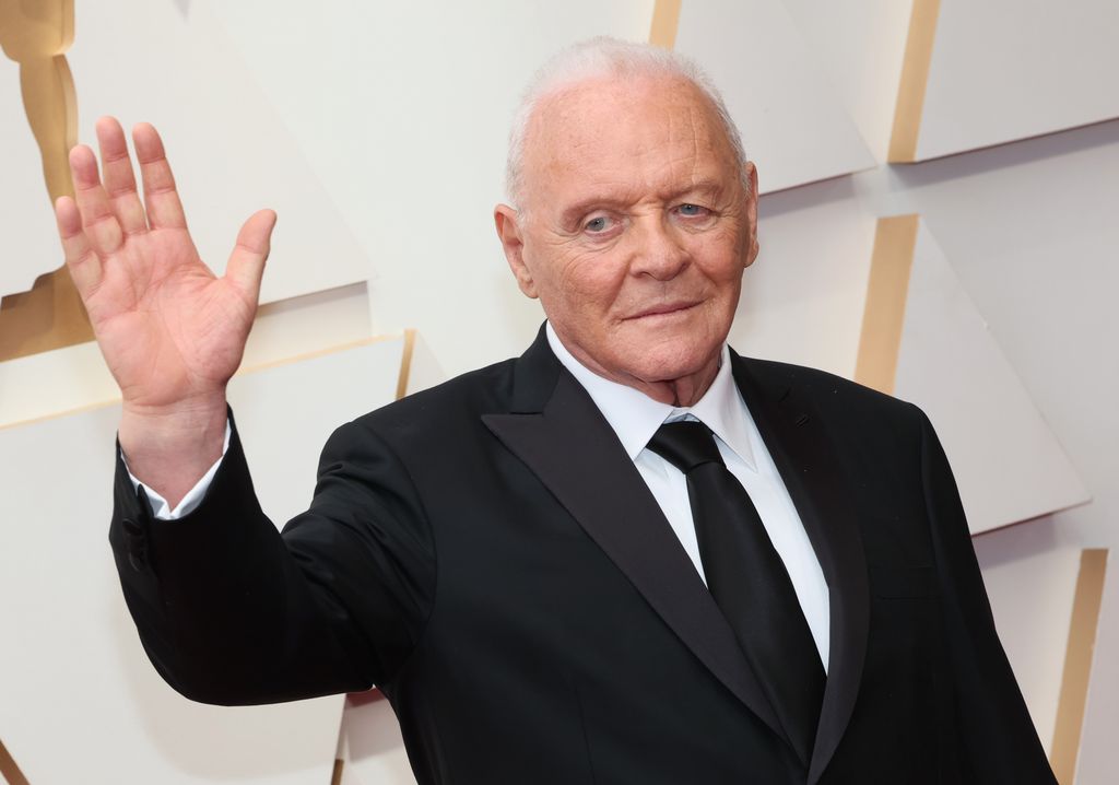 Anthony Hopkins attends the 94th Annual Academy Awards at Hollywood and Highland on March 27, 2022 