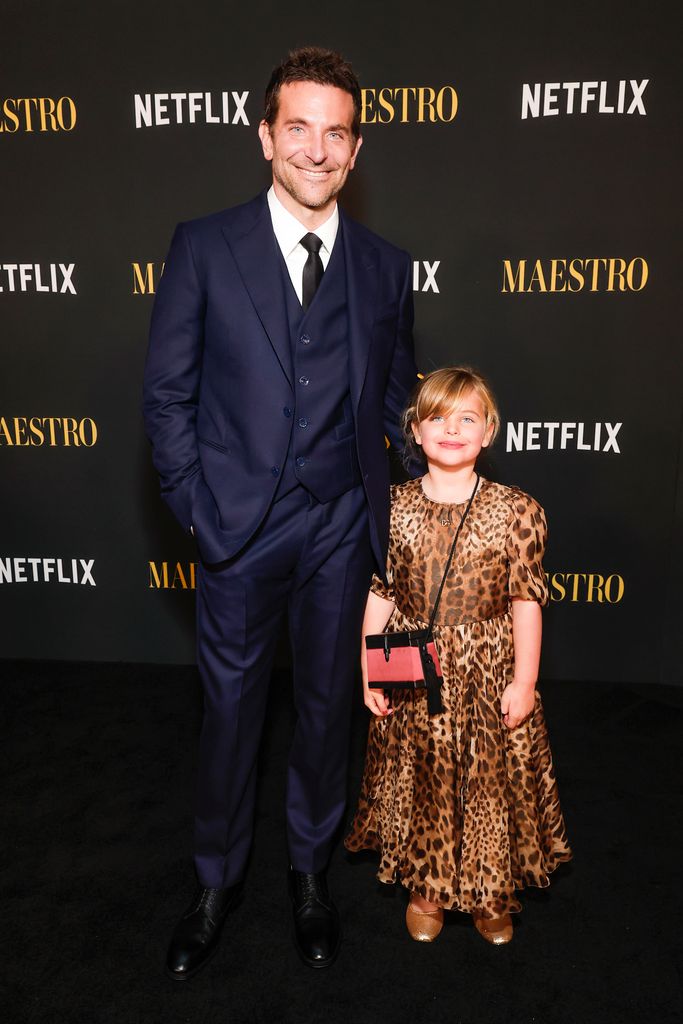 bradley cooper and daughter lea red carpet debut 2023