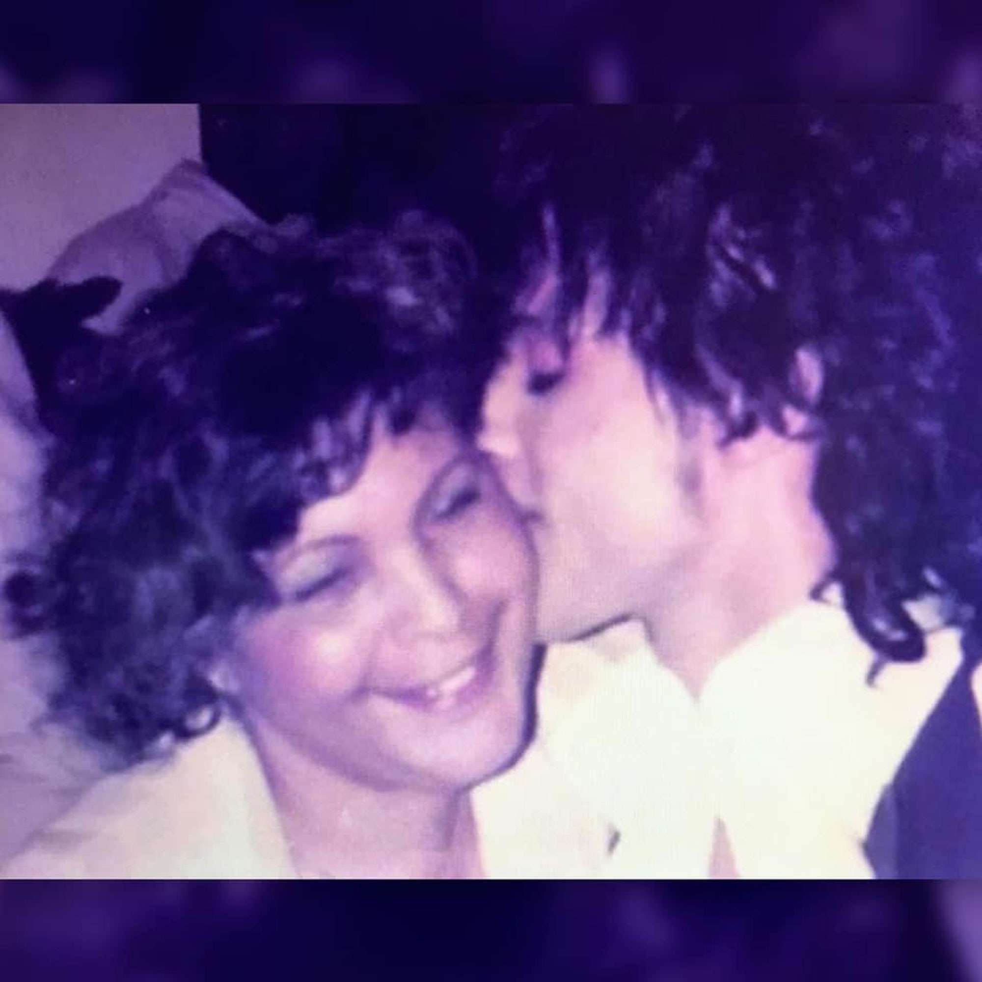 Prince with his Mom, Mattie Della Shaw.