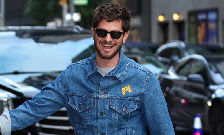 Andrew Garfield ahead of his appearance on