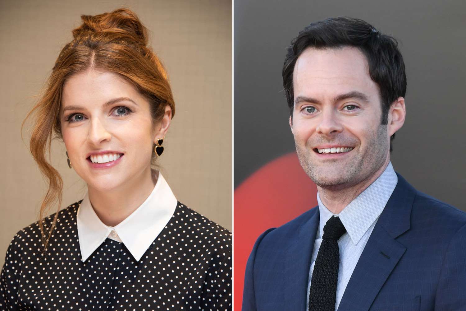 Anna Kendrick and Bill Hader