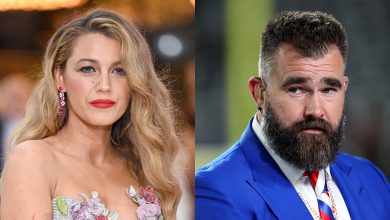 Blake Lively and Jason Kelce