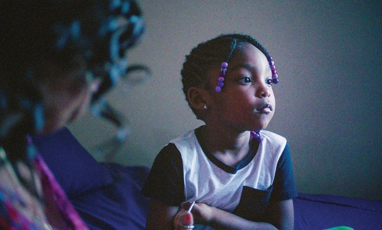 Aubrey, 5, looks forward to dancing with her incarcerated father, Keith.