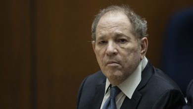 Former film producer Harvey Weinstein appears in court at the Clara Shortridge Foltz Criminal Justice Center on October 4, 2022 in Los Angeles, California.