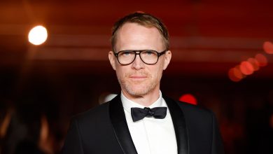 Paul Bettany attends the Academy Museum of Motion Pictures third annual gala on Dec. 3, 2023 in Los Angeles.