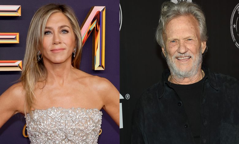 Jennifer Aniston and Kris Kristofferson