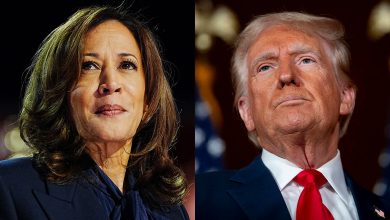 Kamala Harris and Donald Trump